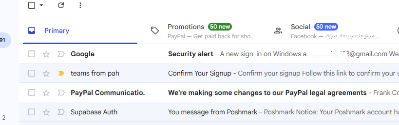 Confirmation email arrives in your inbox